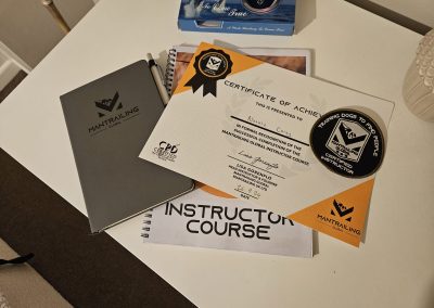 Mantrailing Accredited Instructor Badge